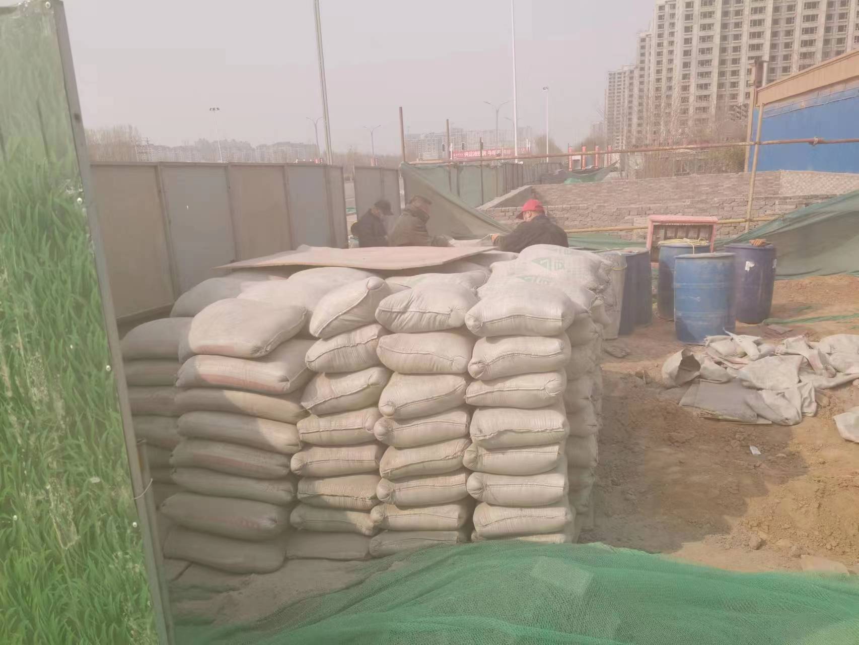 梁子湖水泥注浆